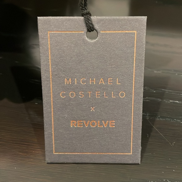 *Never worn** Revolve - One shoulder, cape-sleeve dress - Picture 5 of 5